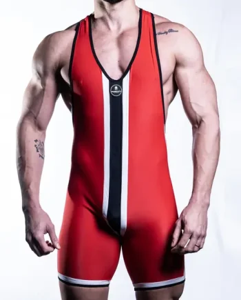 Spartas Minerva Wrestling Suit Red