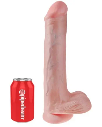 Pipedream King Cock 13 Inch Cock with Balls Light