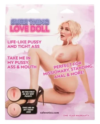 California Exotics Sure Thing Inflatable Love Doll