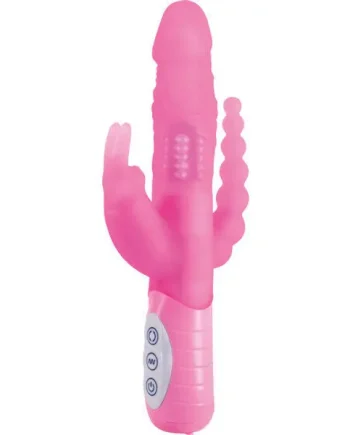 Seven Creations E Rabbit Slimline Triple Play Vibrator