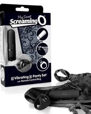 My Secret Screaming O Remote Control Panty Vibe (Black only)
