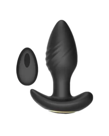 Toosh Remote Control Rotating & Vibrating Butt Plug