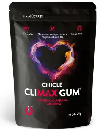 Wug Sex Sense Climax Chewing Gum Food Supplement, 10 Pack