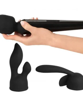 40 Years - Massage Wand Vibrator with 2 Attachments | USB Rechargeable