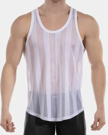 Barcode Berlin Tank Top Tobias White