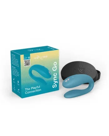 We-Vibe Sync Go Couples Vibrator Turquoise