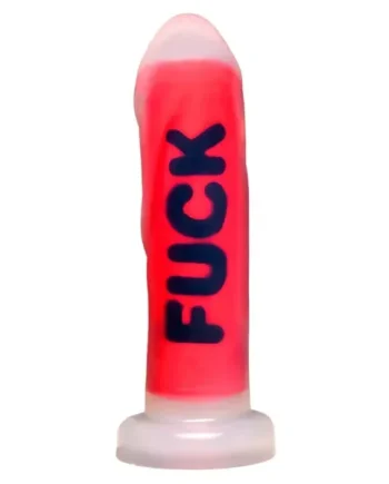 Master Series - F*CK Silicone Dildo with Suction Cup Base | 7.3 inches