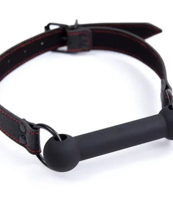 Ohmama Bone-Shaped Mouth Gag with Adjustable PU Strap