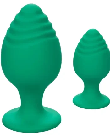 Cheeky Butt Plug Duo Green