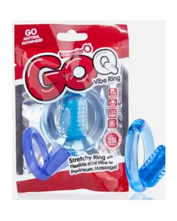 Screaming O Go Q Vibe Perineum Vibrating Cock Ring