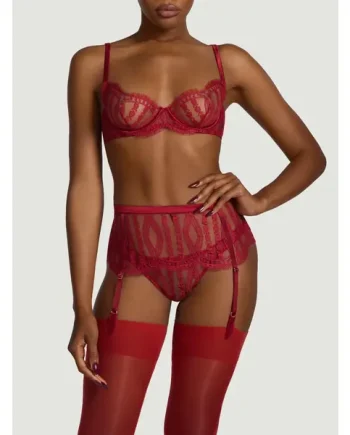 Coco de Mer Renata Suspender Belt