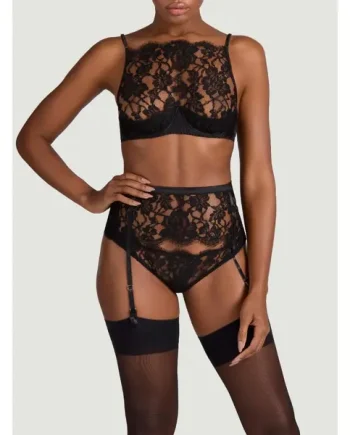 Coco de Mer Aphrodite Suspender Belt