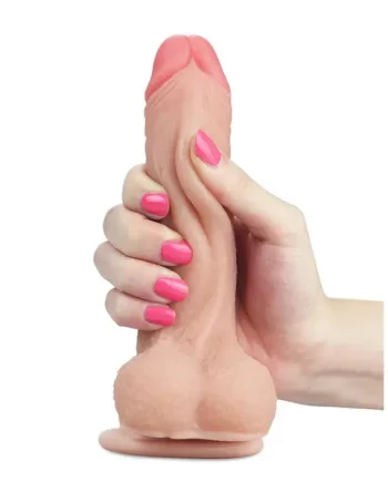 Lovetoy Sliding Skin Dildo 7 Inch