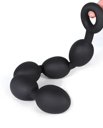 ELITE Liquid Silicone EGG Anal Balls Medium