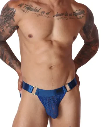 Gigo Illusion Jockstrap Blue
