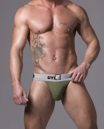 GYM Workout Jockstrap Army