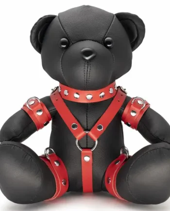 The Red Leather BDSM Bear Bendy Red