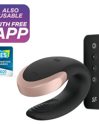 Satisfyer - Double Love Partner Vibrator With Remote Control | USB Rechargeable
