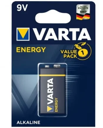 Varta Energy 9V LR61 Alkaline Battery (Single Unit)