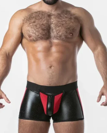 Locker Gear Punch Hole Short Red
