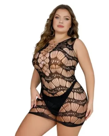 Lace by LJ Lace Up Mini Dress