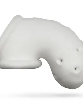 Oxballs - AIRLOCK air-lite vented chastity WHITE ICE | Length 4.5 inches