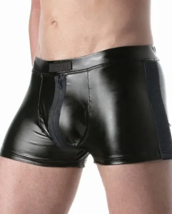 Leader Brut Zipper Shorts Black