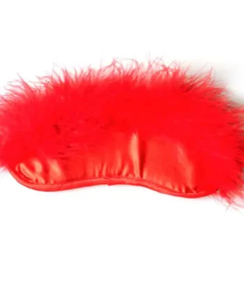Secretplay Velvety Soft Eye Mask and Blindfold in Red