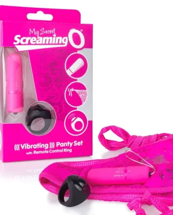 My Secret Screaming O Remote Control Panty Vibe (pink only)
