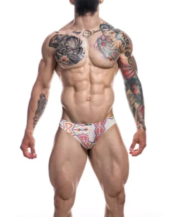 Cut4Men Low Rise Bikini Brief Aztec Men's Underwear