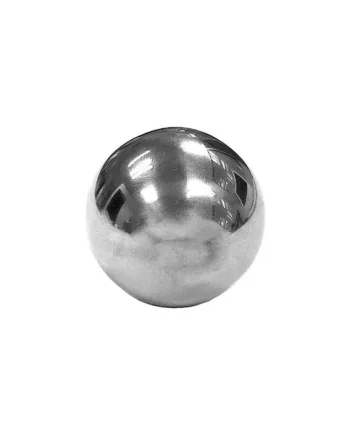 Stainless Steel 40mm Weighted Anal Ball with Screw Thread