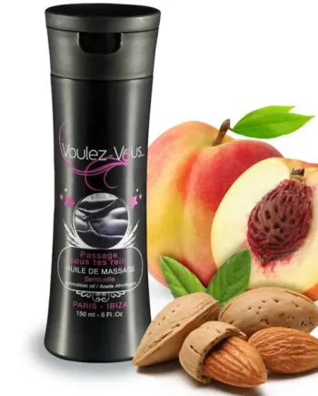 Voulez-Vous Sensuelle Almond & Peach Massage Oil 150ml