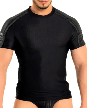 Dale Mas Industrial Zipper Shirt Black