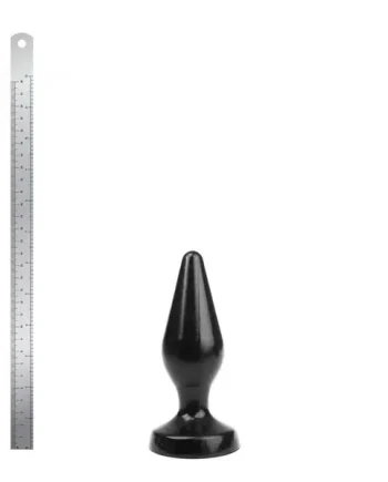 RG Dark Classic Butt Plug Medium Black
