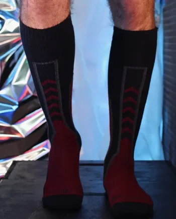 Breedwell Sir Splurge Socks Oxblood