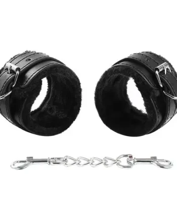 Ohmama Fetish Premium Fur-Lined Wrist Restraints Pair