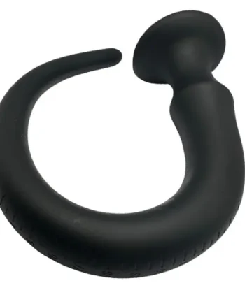ELITE Liquid Silicone Mamba Anal Snake 23 Inch Black