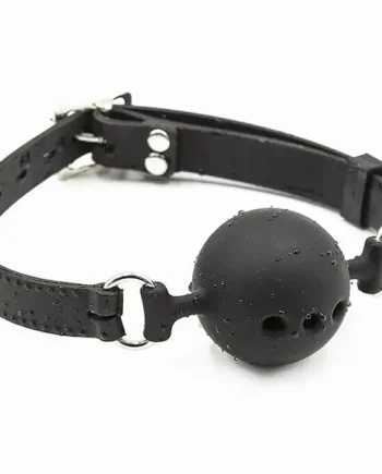 Ohmama Fetish Breathable Silicone Ball Gag with Vents