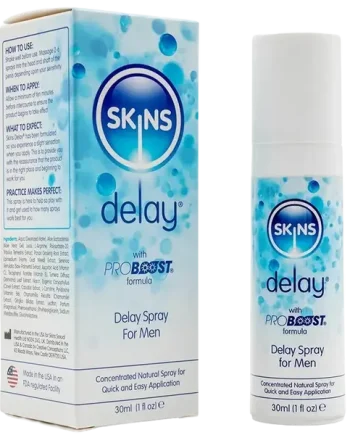 Skins Natural Delay Spray 30ml (Fragrance Free)