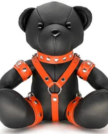 The Red Leather BDSM Bear Bendy Orange