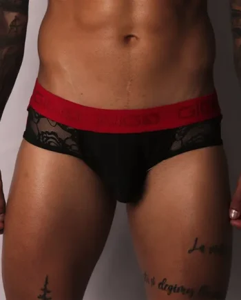 Gigo Romantic Jock Thong Black