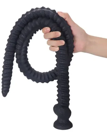 ELITE Liquid Silicone Spine Tickler Depth Trainer 35.4 Inch