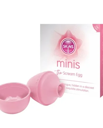 Skins - The Scream Egg Minis Clitoral & Nipple Stimulation | USB Rechargeable