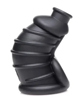 Master Series Dark Chamber Silicone Chastitys Cage