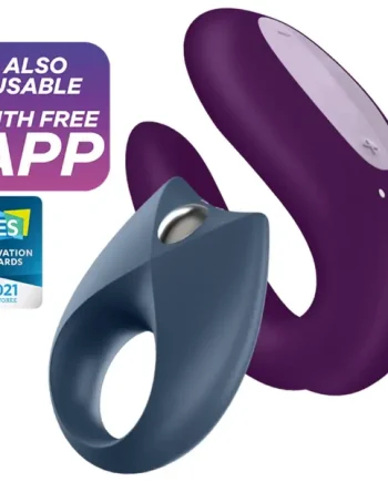 Satisfyer Partner Box 2 Couples Vibrator and Cock Ring Set