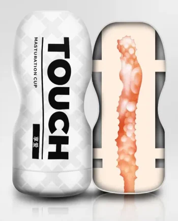 Touch Masturbator Vacuum Cup White