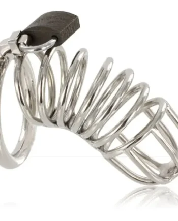 Metal Hard Cage Ring Chastity Device – Stainless Steel