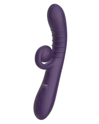 The Rabbit Company - Rolling Rabbit G-Spot & Clitoral Multi-Speed Vibrator | Purple