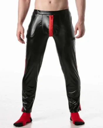 Leader Brut Zipper Pants Red