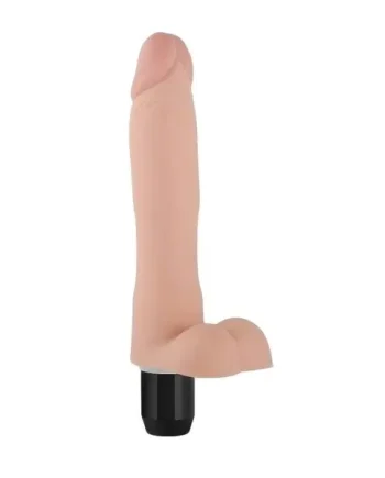 Extreme Realistic Poseable Vibrating Dildo with Balls 9"